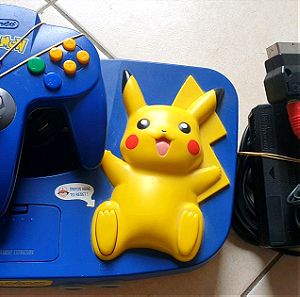 Nintendo 64 Pikachu Edition Όλα Αυθεντικά