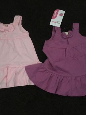 Prenatal summer dresses new, pack of 2 for 3-6 months