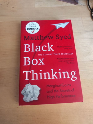 Black Box Thinking by Matthew Syed like new, English edition