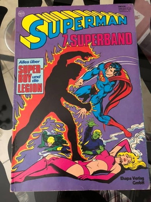 Superman Superband τεύχος 7 γερμανικό κόμικ μεταχειρισμένο