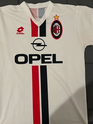 Milan Lotto 1996 1997 appearance jersey used, size large
