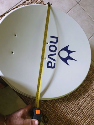 NOVA satellite plate 64cm aluminum new