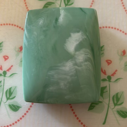 Clinique powder refill case like new with mirror