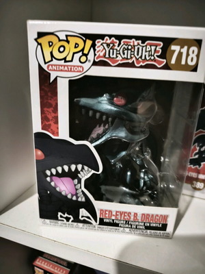 Red Eyes Black Dragon Funko Pop like new