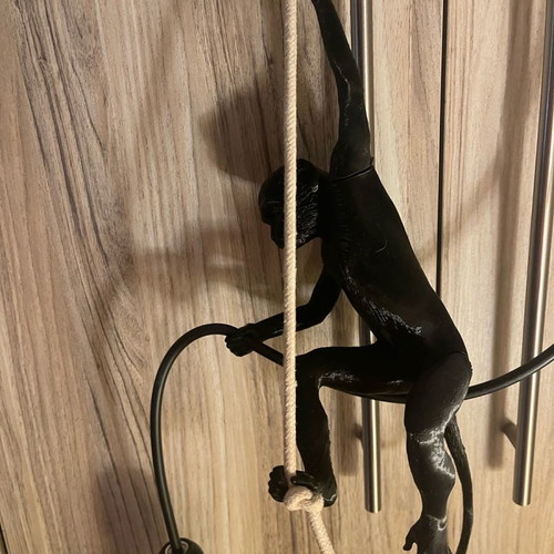 Ceiling light Monkey with lamp new 3D print
