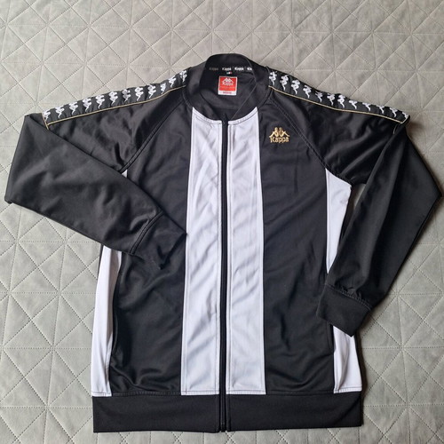 Men's Kappa jacket size M like new, black and white
