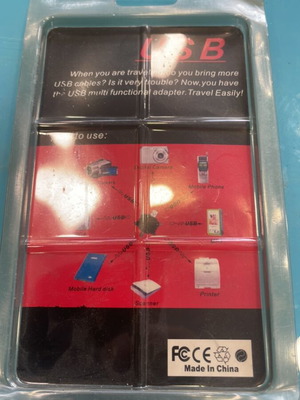 Usb cable multiple connectors new