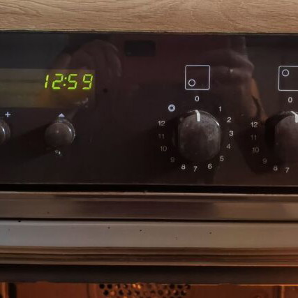 Miele H200 built-in oven and ceramic hob used