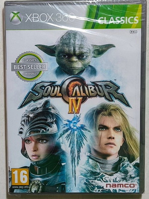 Xbox360 Soul Calibur IV new, sealed