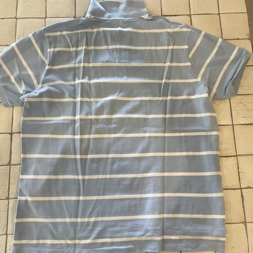 Polo Ralph Lauren shirt used, blue and white, size XXL