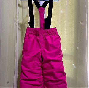 Παιδικο παντελόνι για σκι 3 ετών 91-97cm wedze σχεδόν αφορετο χρώμα ροζ