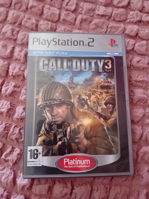 Call Of Duty 3 Platinum PS2 used