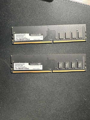 TeamGroup Elite 16GB (2x8GB) DDR4 2666MHz CL19 Desktop RAM