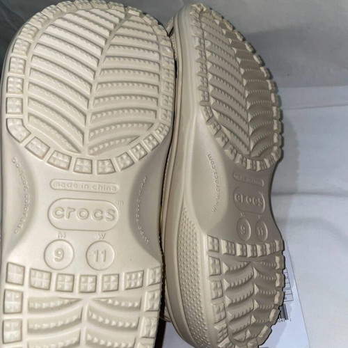 Crocs Beige/Sand Classic Clogs new, size 42-43