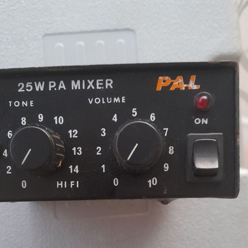 PAL A-203 Car Microphone Amplifier used, 12V