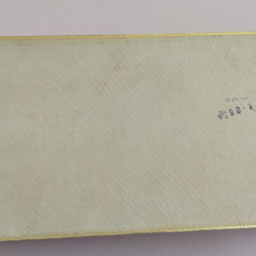 Paper pastry box from the 80s used