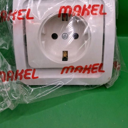 White Schuko socket new