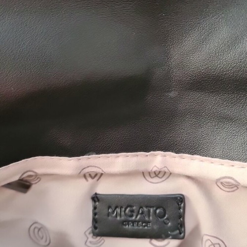 Migato bag black quilted crossbody like new