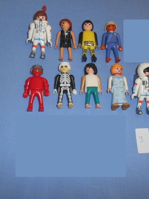 Фигури Playmobil употребявани, комплект от 9 броя