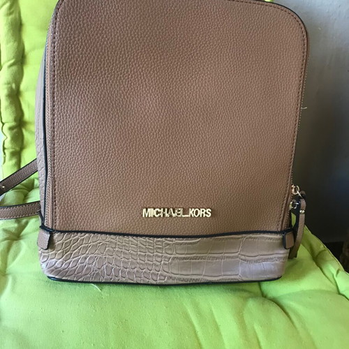 Backpack tan brown new, gift from Turkey