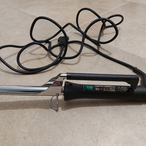 Parlux electric hair curling iron used