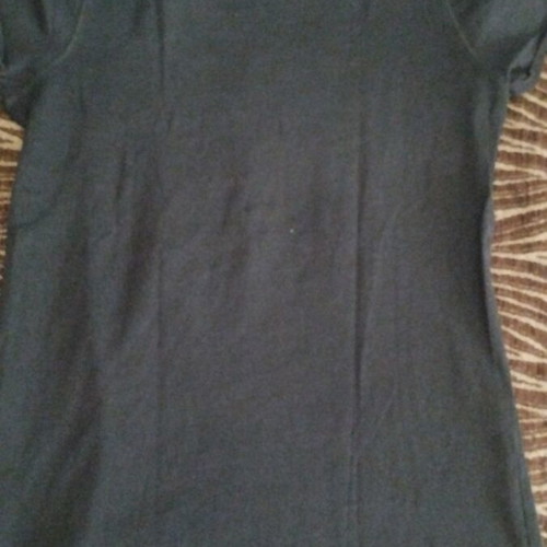 Girls' t-shirt 9-10 years used, black, size 140 cm