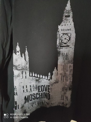 Μπλούζα Moschino βαμβακερή σαν καινούργιο, μέγεθος L