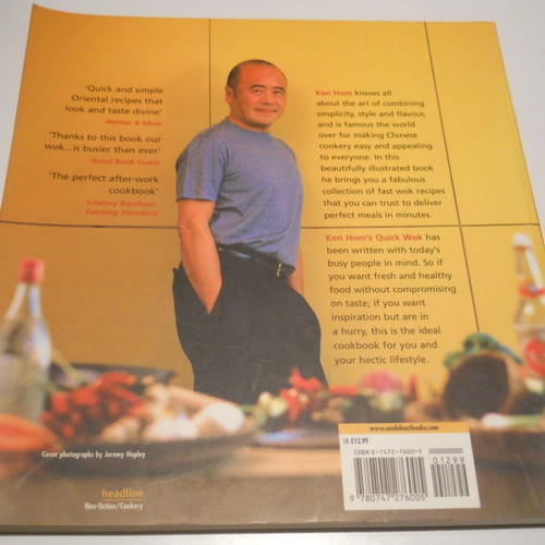 Ken Hom's Quick Wok cook book used