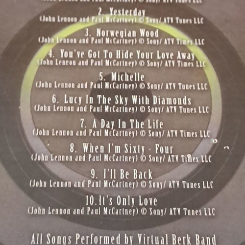 The Beatles Live Tribute Band 5 music CDs new
