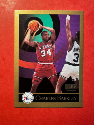 Charles Barkley 1990-91 SkyBox Basketball Card like new, Philadelphia 76ers