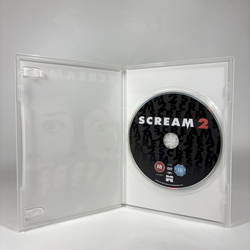 Scream Trilogy DVD used with English subtitles