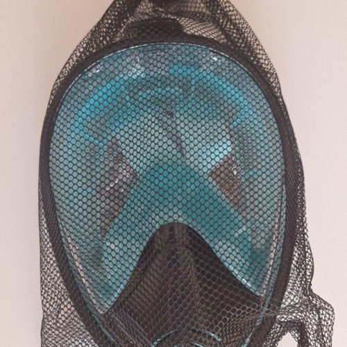 Full Face Snorkeling Mask like new with GoPro mount