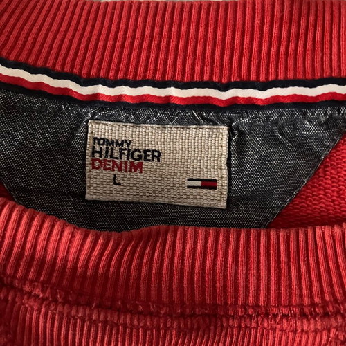 Tommy Hilfiger sweatshirt red size Large like new