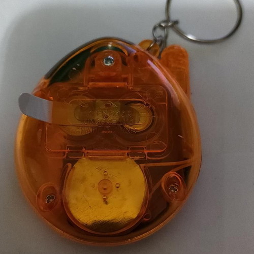 Tamagotchi Connection Orange Transparent like new