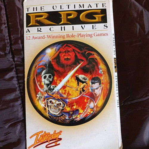The Ultimate RPG Archives used, collection of 12 classic PC games (CDs) Interplay