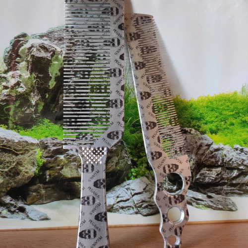 Barber Pegasus Hard Rubber Skulleto professional combs new