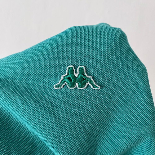Robe di Kappa long sleeve polo shirt XL used, turquoise