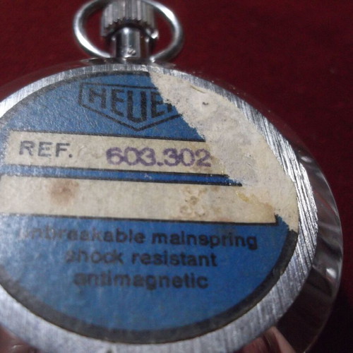Heuer Trackstar 7 Jewels vintage mechanical stopwatch used