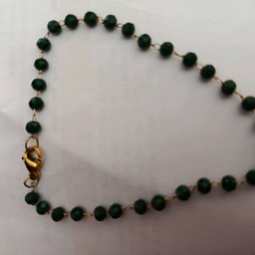 Cypress rosary bracelet handmade new