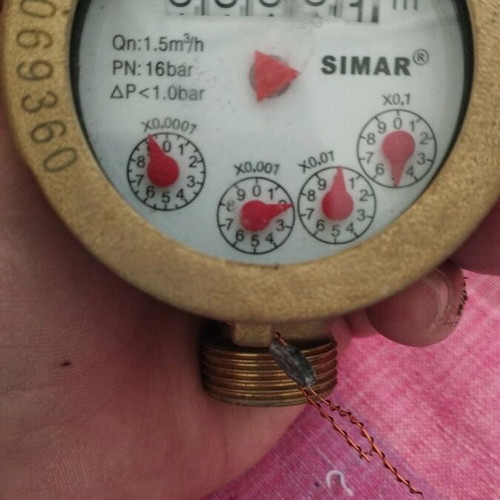 Dry Type Water Meter 1/2 New