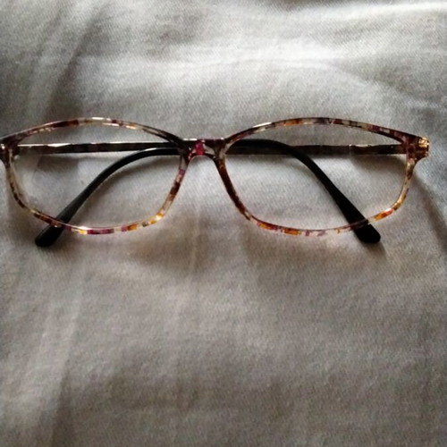 Vintage eyeglass frame multicolor, like new, Italian genuine