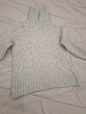 Ars women's knitted sweater 100% cotton, beige, size M