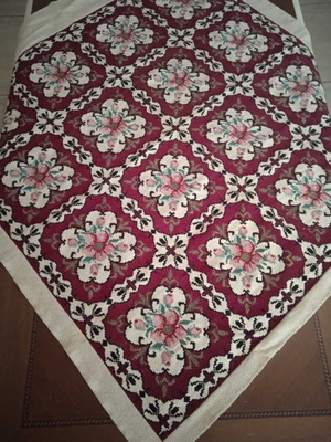 Χειροποίητο Μετρητό Σταυροβελονιά Καρέ 80x80 Σε Άριστη Κατάσταση