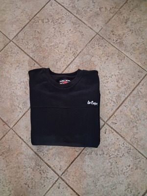 Lee Cooper T-shirt, size Large, black and white