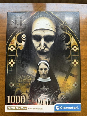 Παζλ The Nun 2 Valak 1000 κομμάτια Clementoni σαν καινούργιο