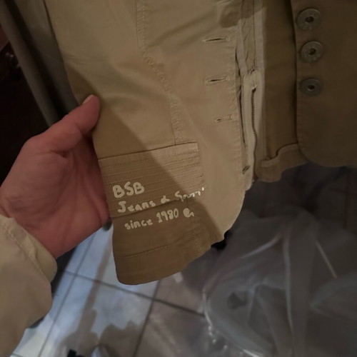 BSB spring jacket used, green, size S