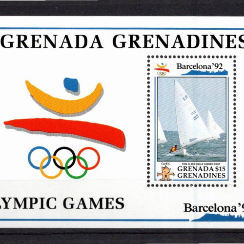 Γρενάδα Γρεναδίνες 1992 Olympic Games Barcelona κομπλε σετ ασφράγιστο καινούργιο