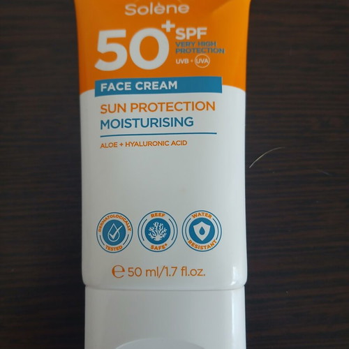 Solene Face Sunscreen Cream SPF 50 new, 50 ml