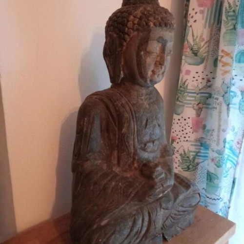 Buddha statue like new, 17kg weight, 45cm height