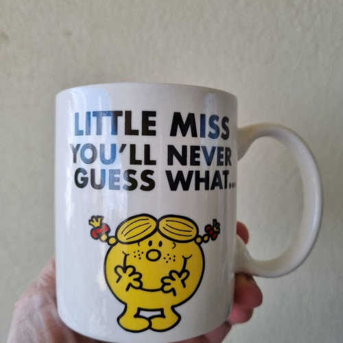 Mr. Men Little Miss Sunshine mug 330ml, white porcelain
